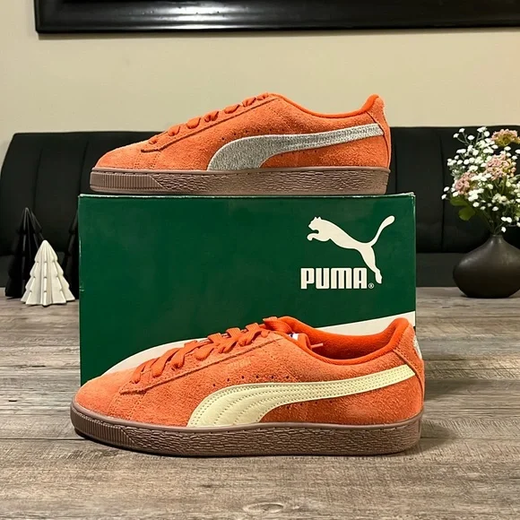 NWT PUMA Suede NT Men's Sneakers - Orange - 39405701 - Picture 2 of 12